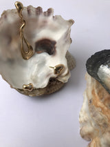 Spuma I Ohrstecker 14K Gold I Diamant