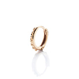 Pled Stella Mini 18K Guld Hoop m. Diamanter