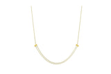 Cube 18K Gold Necklace