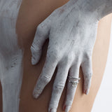 Reflection 18K Whitegold Ring w. Lab-Grown Diamonds