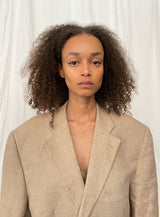 Helium Letter Gold Plated Pendant