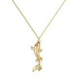 Koi Fish Gold Plated Necklace