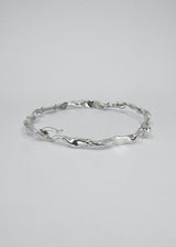 Lactuca I  Silver Bangle