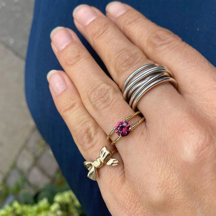 Lady Bow 14K Gold Ring