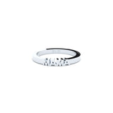 Becoming Mama Plain 14K Whitegold Ring