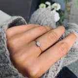 Miss Audery 14K & 18K Gold Ring w. Diamond