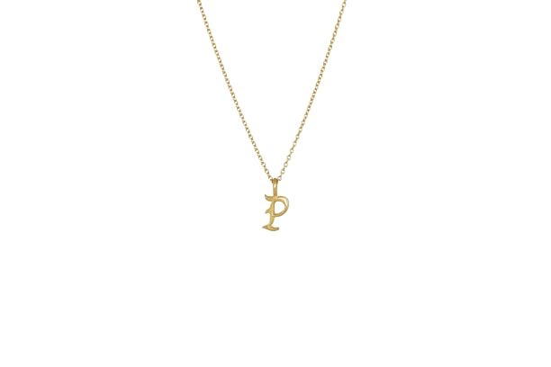 IX P Ice 22K Gold Plated Pendant