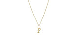 IX P Ice 22K Gold Plated Pendant