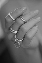 Nature 18K Guld & Rosaguld Ring