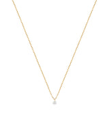 Nova 14K Gold, White Gold or Rose Gold Necklace w. 0.15ct Diamond