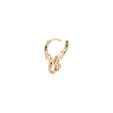 Papillon 14k Gold Huggie