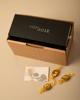 Oak Goldlook Jewellery box