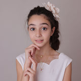 Clara 18K Gold Necklace w. Sapphires