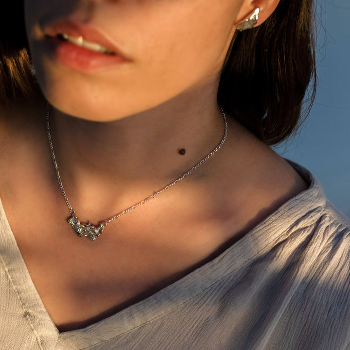 The Pinelopi Silver Necklace