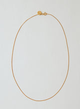 Plain 14K Gold Plated 45 cm Necklace