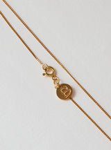 Plain 14K Gold Plated 50 cm Necklace