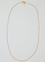 Plain 14K Gold Plated 50 cm Necklace