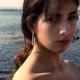 The Pleioni Silver Earrings