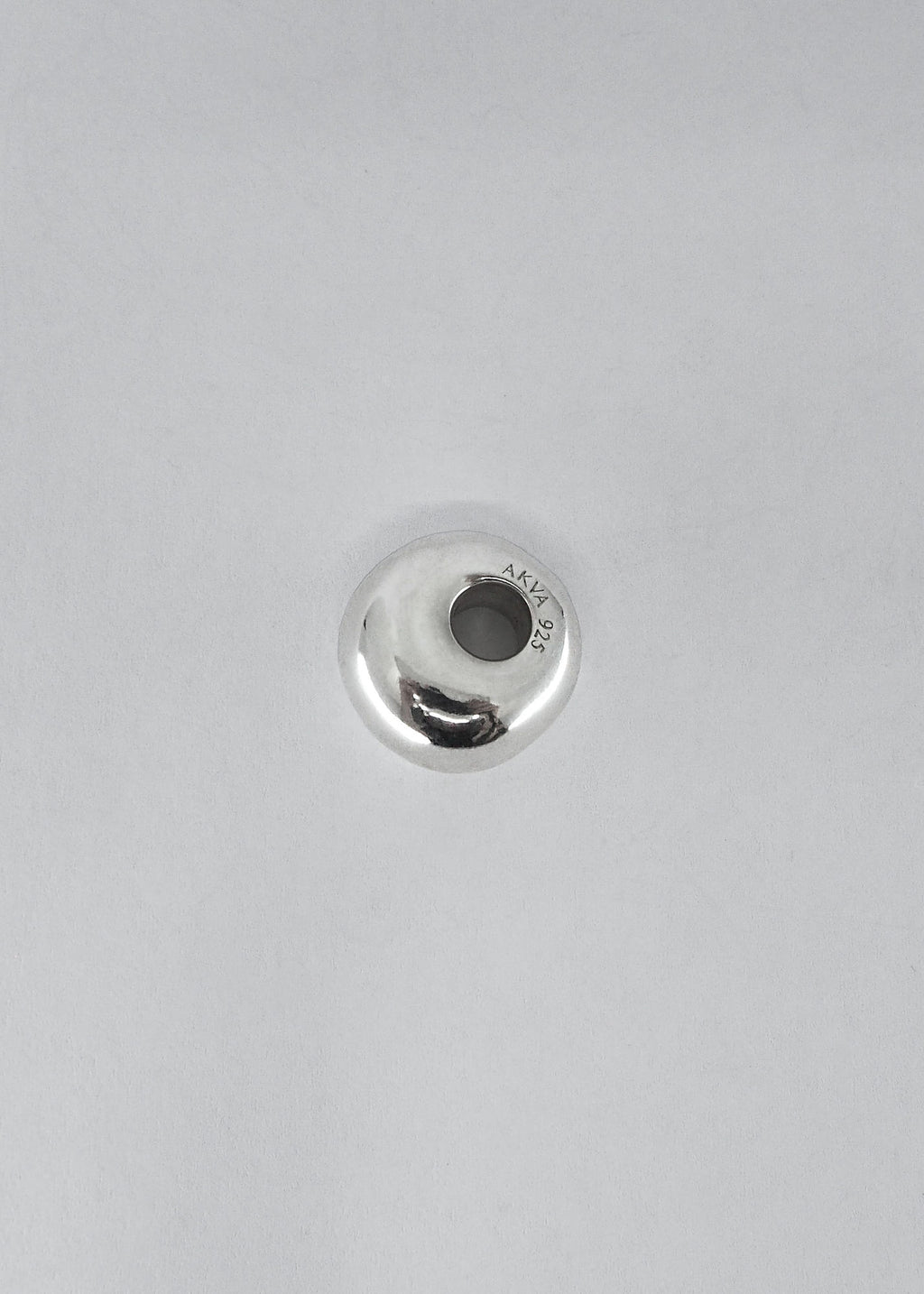 Puka Drop Silver Necklace