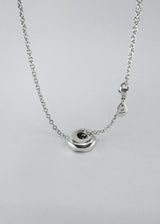 Puka Wave Silver Necklace