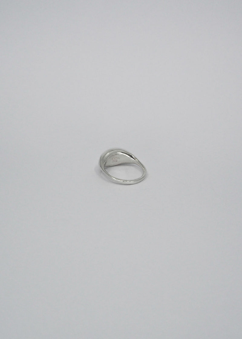 Puka Silver Ring