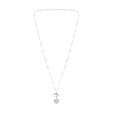 The Rhea Silver Necklace