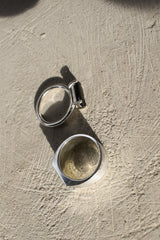 Summa 02 18K Gold Plated Ring w. Onyx