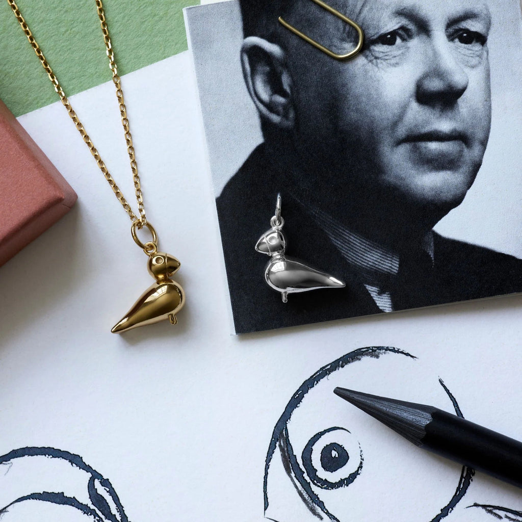 Songbird 18K Goldplated Silver Necklace