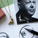 Songbird 18K Goldplated Silver Necklace