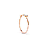 Blossom 14K Guld Ring m. Diamanter
