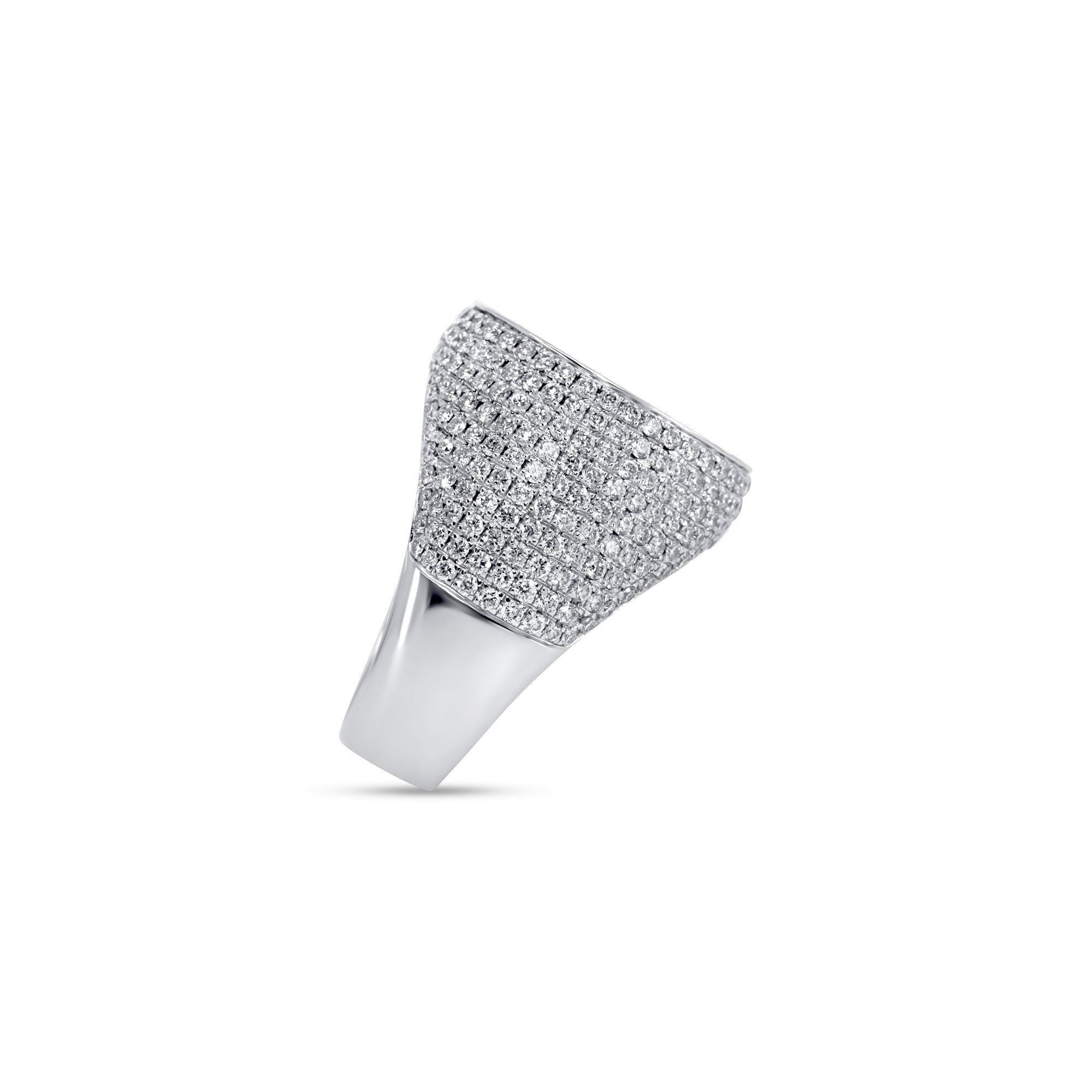 Mixed Feelings 14K Gold Ring w. Diamonds