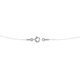 Brilliant Floating 14K Gold Necklace w. Diamond