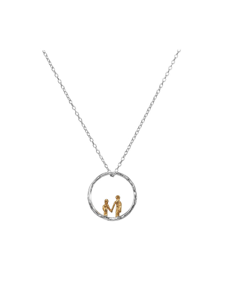 Skorpan & Jonatan Silver & Gold Plated Necklace