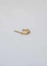 Spuma Pavé 14K Gold Hoop w. Diamonds