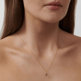 Tasha London Blue Gold Pendelled Anhänger