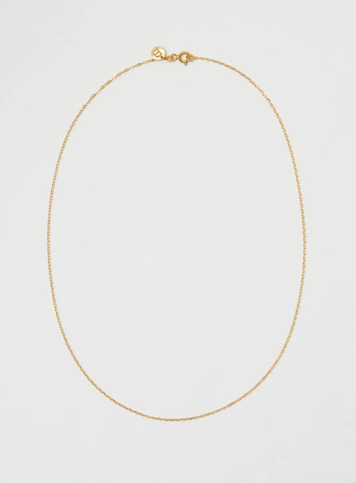 Tynd 14K Forgyldt Halskæde