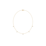 Grace Gold Plated Necklace w. Zirconia