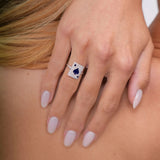 Justice Pinkie 18K White Gold Ring w. Lab-Grown Diamonds