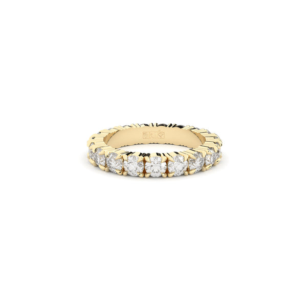 Reflection Luxury Eternity 18K Whitegold Ring w. Lab-Grown Diamonds