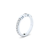 Becoming Luxury Eternity Mama 14K Hvidguld Ring m. Lab-Grown Diamanter