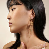 Young Fish Large 18K Gold Earrings