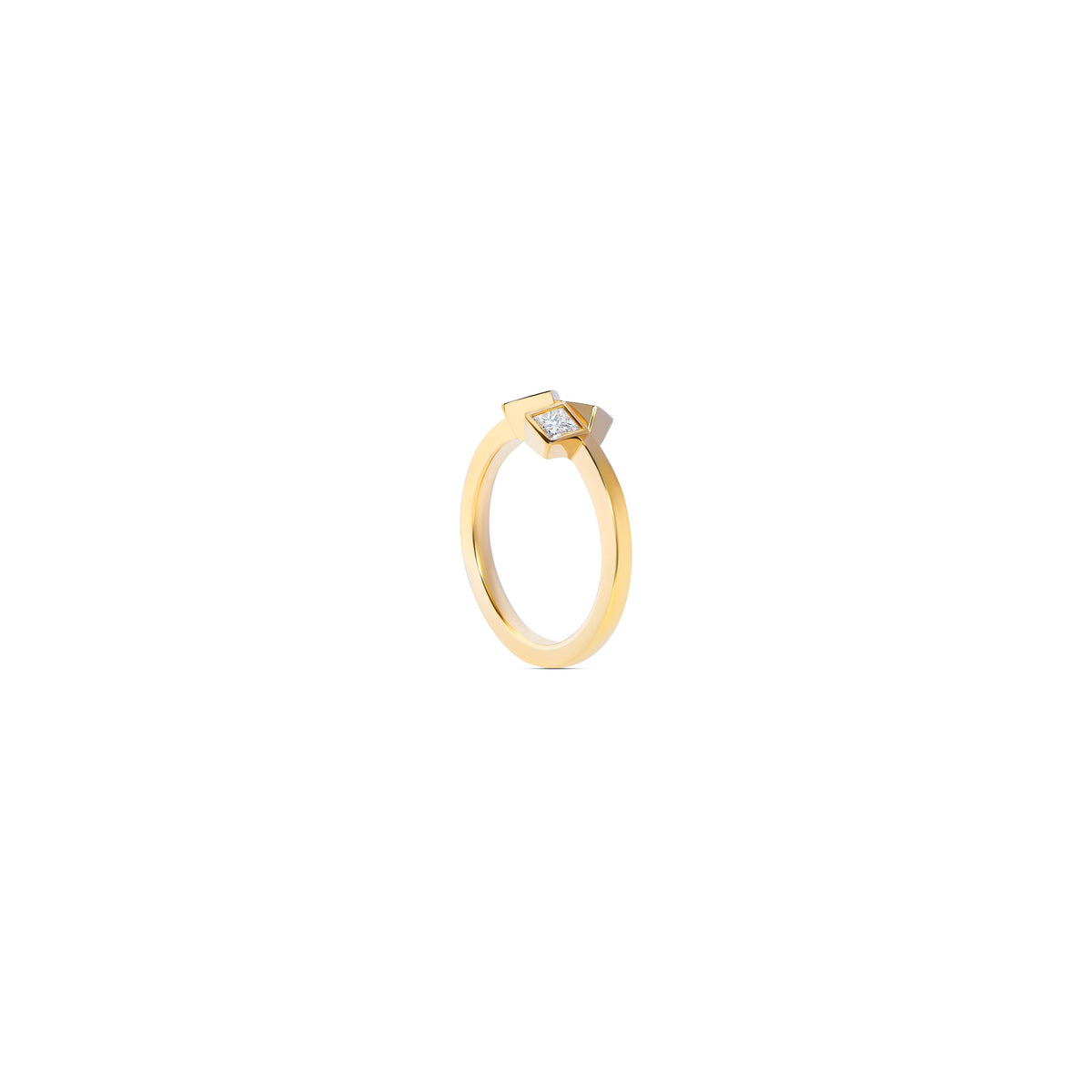 Bloom 10 18K Or 14K Gold, Whitegold or Rosegold Ring w. Diamonds
