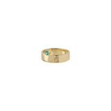 Annie 14K Gold Ring w. Green Emerald