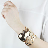 Lava Gold Plated Bangle