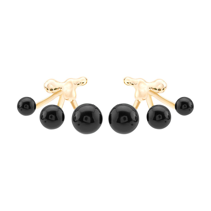 Lava Black Gold Plated Bolzen