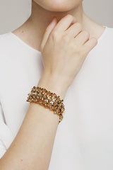 Hula Hoop Gold Plated Bracelet