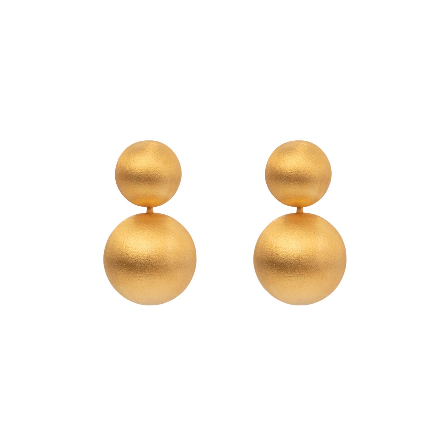 Handcrafted Gold Plated Earrings