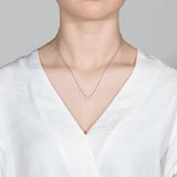 Matiné 18K Whitegold Necklace w. 42 Diamonds