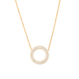 Matiné 18K Gold Necklace w. 62 Diamonds