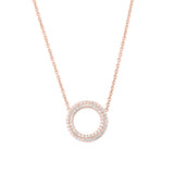 Matiné 18K Rosegold Necklace w. 62 Diamonds